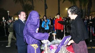 Liberación de un preso por el Cristo de Medinaceli ceutí