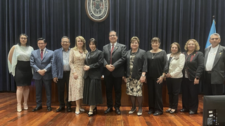 Emilce Cuda en Guatemala