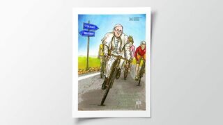 Nueva ilustración de Maupal para el Mensaje de Cuaresma del Papa