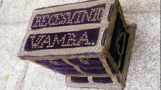 La 'cajita' donde reposan los restos de Wamba y Recesvinto