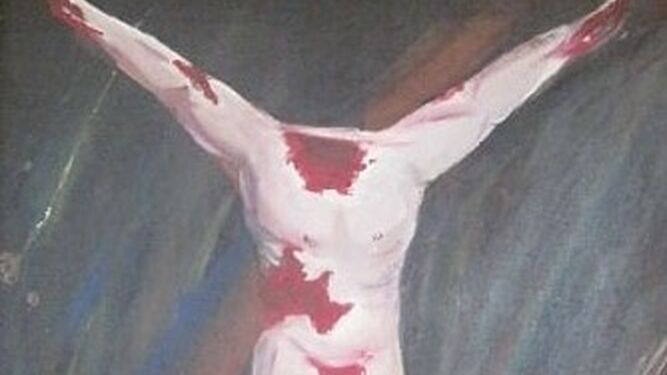 El Cristo del Padre Tiberio Fernández, víctima de Trujillo- Valle