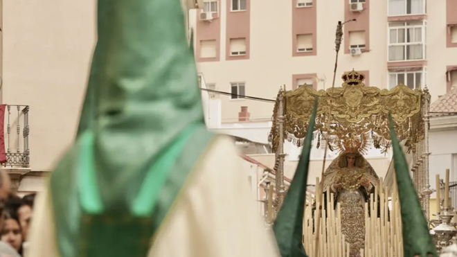 Procesión de Semana Santa en Málaga