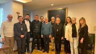 Imagen del encuentro en la sede de la CEE