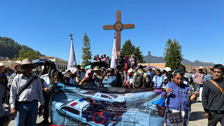 Protesta en Chiapas contra la violencia