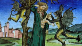 Judas ahorcado, obra de Giovanni Ambrogio de Predis