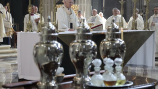 Aguiar, en la misa crismal