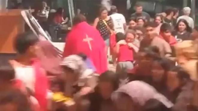 Estampida en Villa Palito por un tiroteo