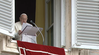 Francisco, en el Regina Coeli