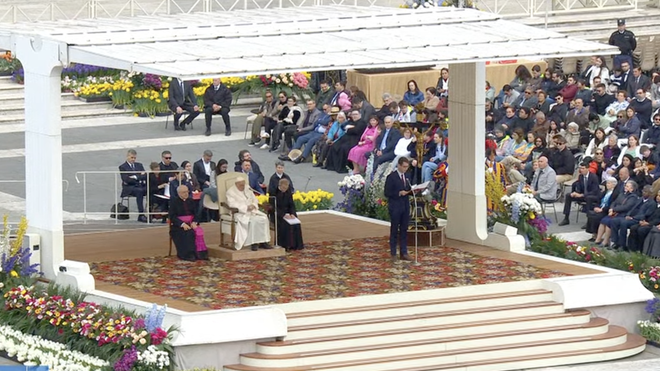 Audiencia papal