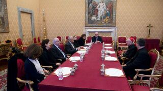 Reunión en Vaticano de Parolin con una delegación de la Makassed islámica