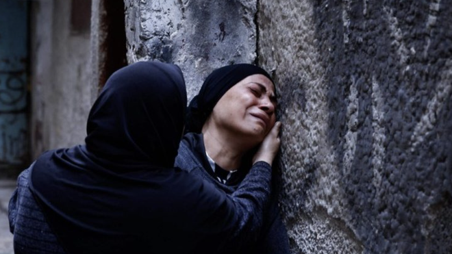 Madre en Gaza