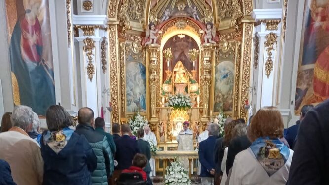 Misa por la Virgen del Puerto en Plasencia