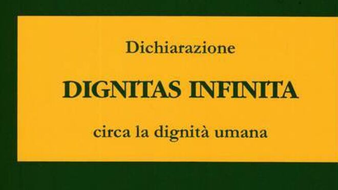 Documentos RD: 'Dignitas Infitinita',  sobre la dignidad humana