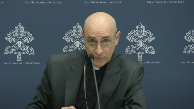 El prefecto de Doctrina de la Fe, cardenal 'Tucho' Fernández