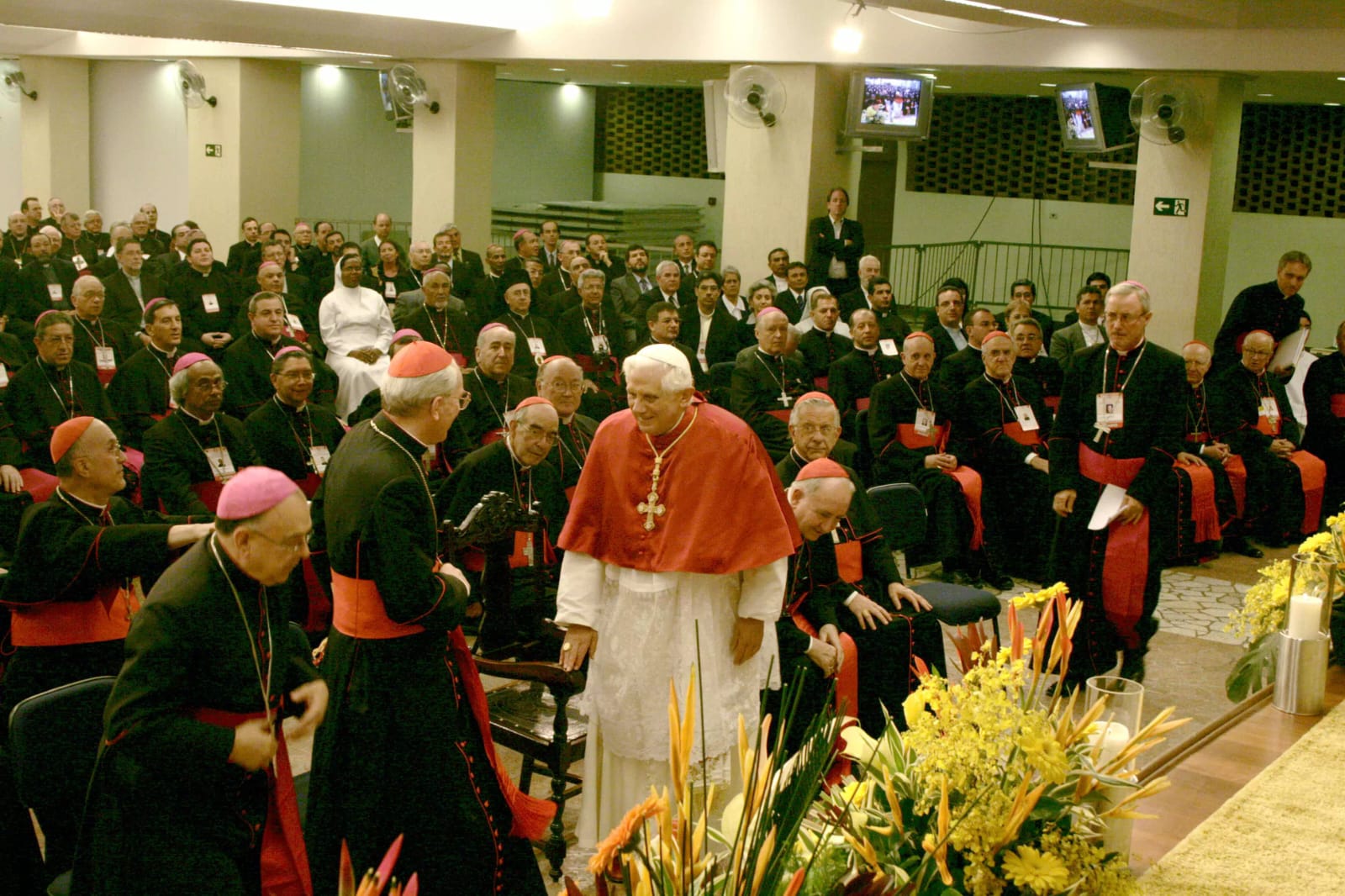 Bnedicto XVI en Aparecida 2006