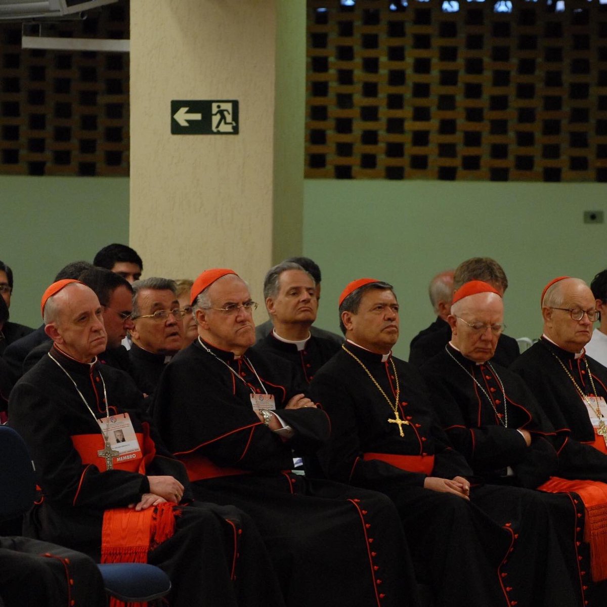 cardenal Bergoglio en Aparecida