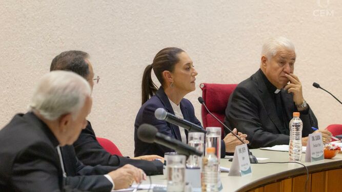 Claudia Sheinbaum y Xóchitl Gálvez presentan propuestas a obispos y dialogan sobre violencia en México