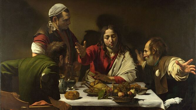 Cena de Emaus. Caravaggio