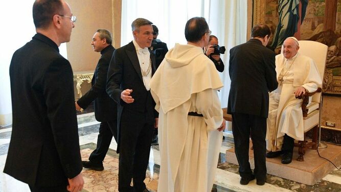 El Papa, en la audiencia a los miembros de la Pontificia Comisión Bíblica