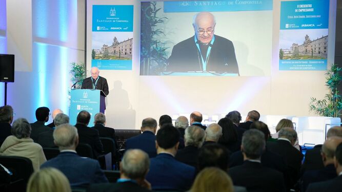 Ponencia de Paglia en Santiago de Compostela