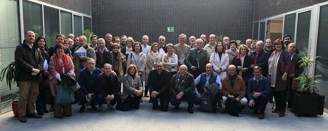 Óscar Díaz Malaver y grupo pastoral