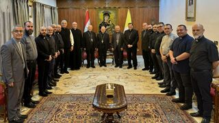 El cardenal Sako regresa a Bagdad