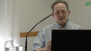 Gonzalo Haya, durante una conferencia