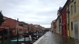 La Fondamenta delle Convertite donde se encuentra la entrada a la prisión de mujeres, en la isla de Giudecca,