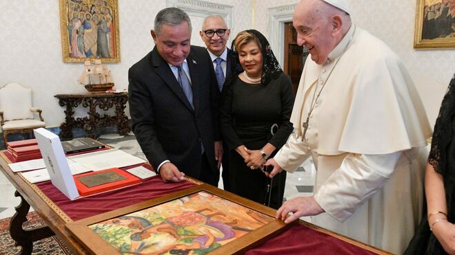 El Papa recibe al primer ministro de Belice, John Briceño