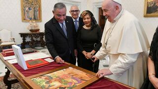 El Papa recibe al primer ministro de Belice, John Briceño