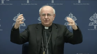 Paglia, durante la presentación de las jornadas