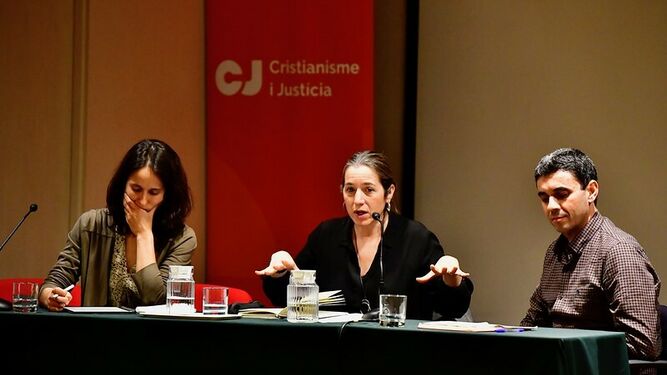 Mar Griera durante su intervención