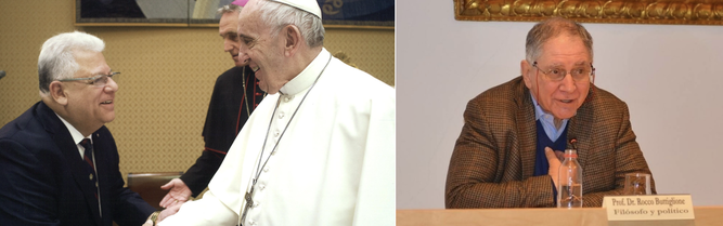 Mario J. Paredes y Rocco Buttiglione
