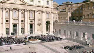 Audiencia del Papa en la plaza de San Pedro