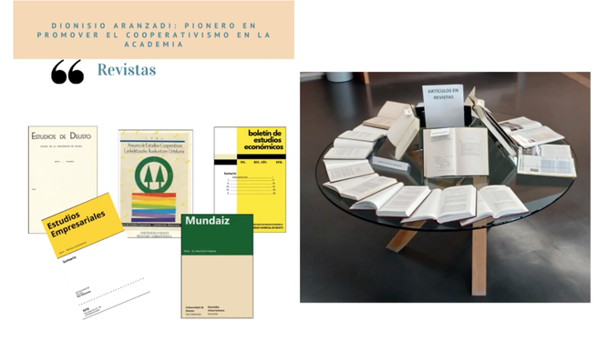 Exposición sobre Dionisio Aranzadi en la Universidad de Deusto