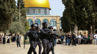 Explanada de las mezquitas. Foto de archivo