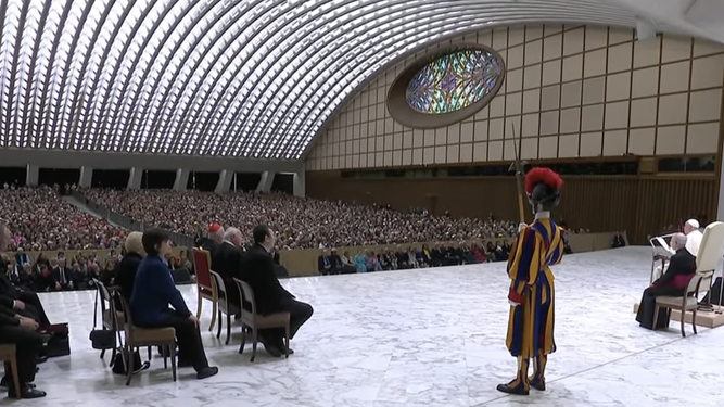 El Papa se dirige a los nietos y abuelos italianos