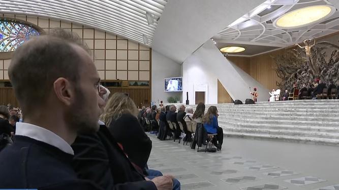 El Papa, en su discurso