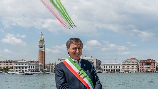 Luigi Brugnaro, alcalde de Venecia