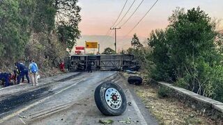 Accidente del autobús en Chalma