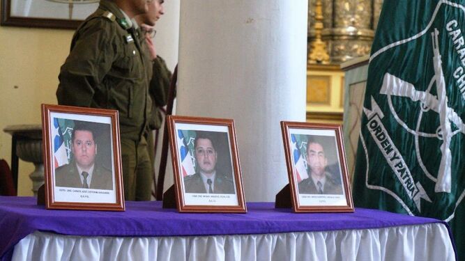 Carabineros asesinados en Cañete