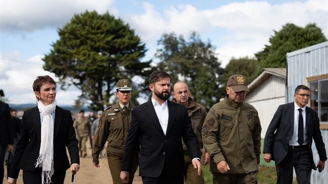 Presidente Boric en Cañete