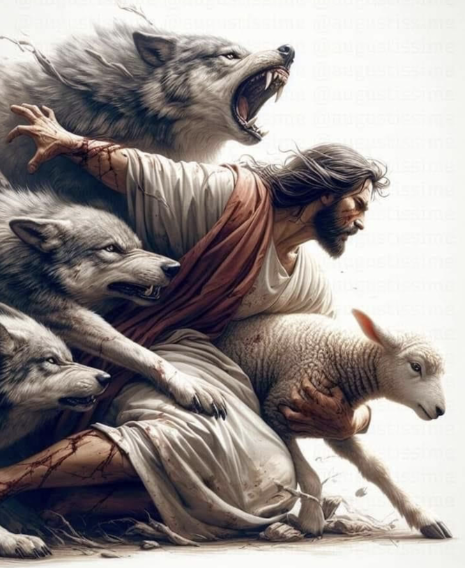Cristo y los lobos