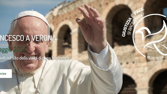 Francisco viajará a Verona el 18 de mayo