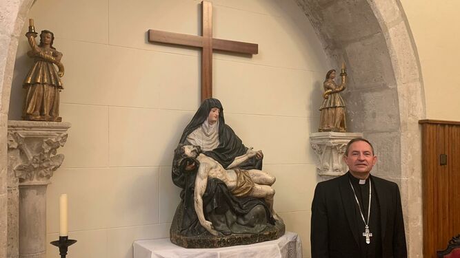 El obispo de Osma-Soria, Abilio Martínez