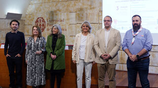Inauguración de la la VII Jornada Formativo-Lúdica en el Aula de Grados de la UPSA