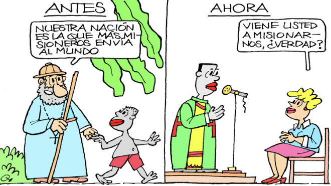 Las misiones antes y ahora