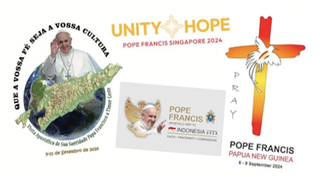 Logos del próximo viaje del Papa a Asia y Oceanía