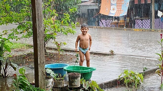 Niño en Mazan
