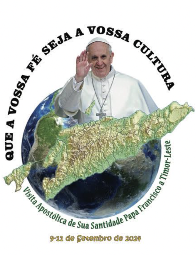 Logo del viaje a Timor del Este